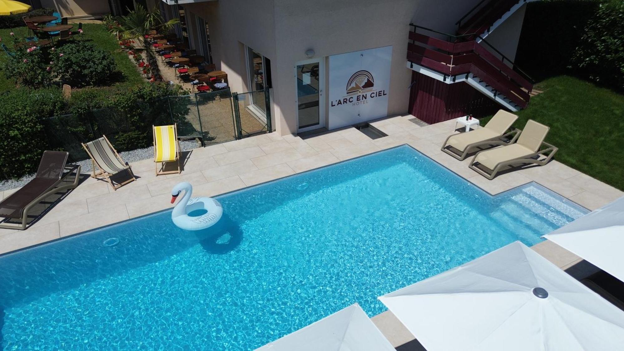 Logis Hotel Arc En Ciel Тонон-ле-Бен Екстериор снимка